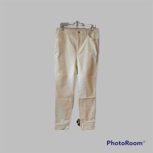 Loft High Waist Skinny Corduroy Pants